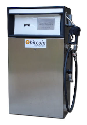 bitcoin fluid dispenser